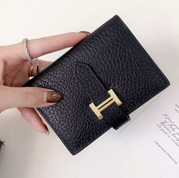 Leather Credit Card Holder CHOOSE A COLOR - Picture 2 of 11